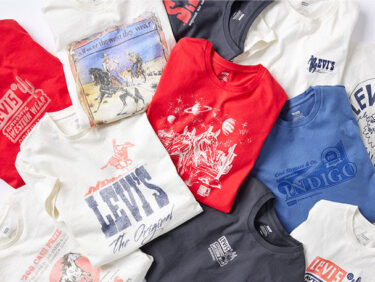 リーバイスの歴代アーカイブグラフィックをフィーチャーした「LEVI'S ARCHIVAL GRAPHIC TEE」が発売