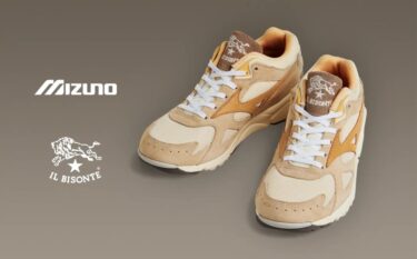 IL BISONTE × MIZUNO SKY MEDALコラボレーションが2024年 4/12 発売 (イル ビゾンテ ミズノ スカイ メダル) [D1GG240201]