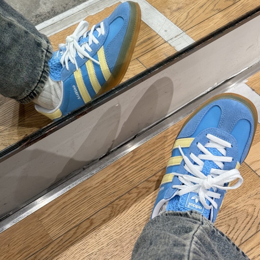 【2024年 3/28 発売】adidas Originals GAZELLE INDOOR “Blue Burst Yellow” (アディダス オリジナルス ガゼル インドア “ブルーバースとイエロー”) [IE2960]