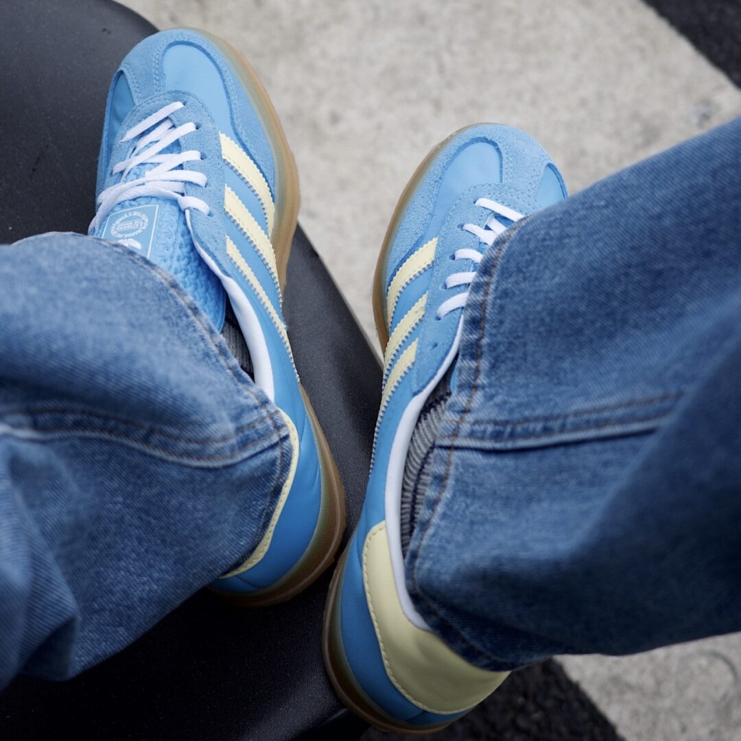 【2024年 3/28 発売】adidas Originals GAZELLE INDOOR “Blue Burst Yellow” (アディダス オリジナルス ガゼル インドア “ブルーバースとイエロー”) [IE2960]