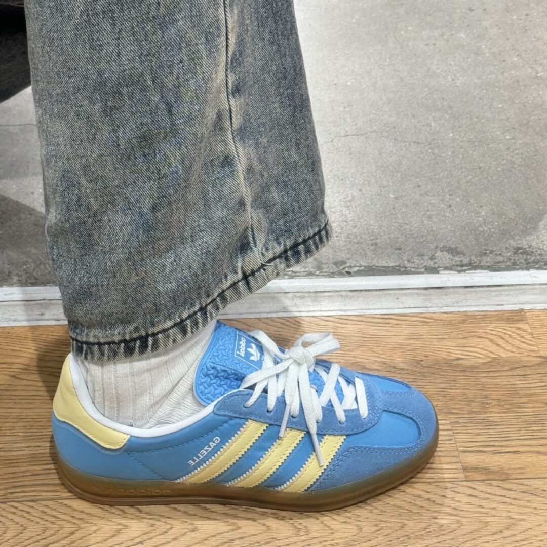 【2024年 3/28 発売】adidas Originals GAZELLE INDOOR “Blue Burst Yellow” (アディダス オリジナルス ガゼル インドア “ブルーバースとイエロー”) [IE2960]