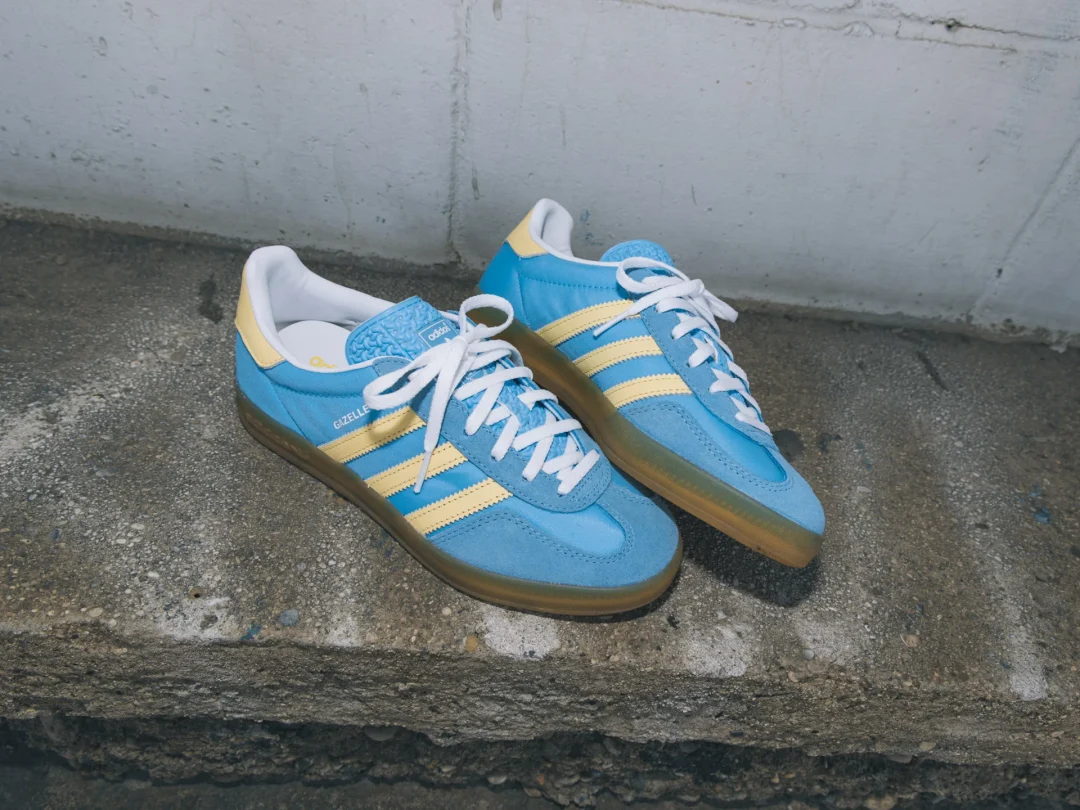 【2024年 3/28 発売】adidas Originals GAZELLE INDOOR “Blue Burst Yellow” (アディダス オリジナルス ガゼル インドア “ブルーバースとイエロー”) [IE2960]