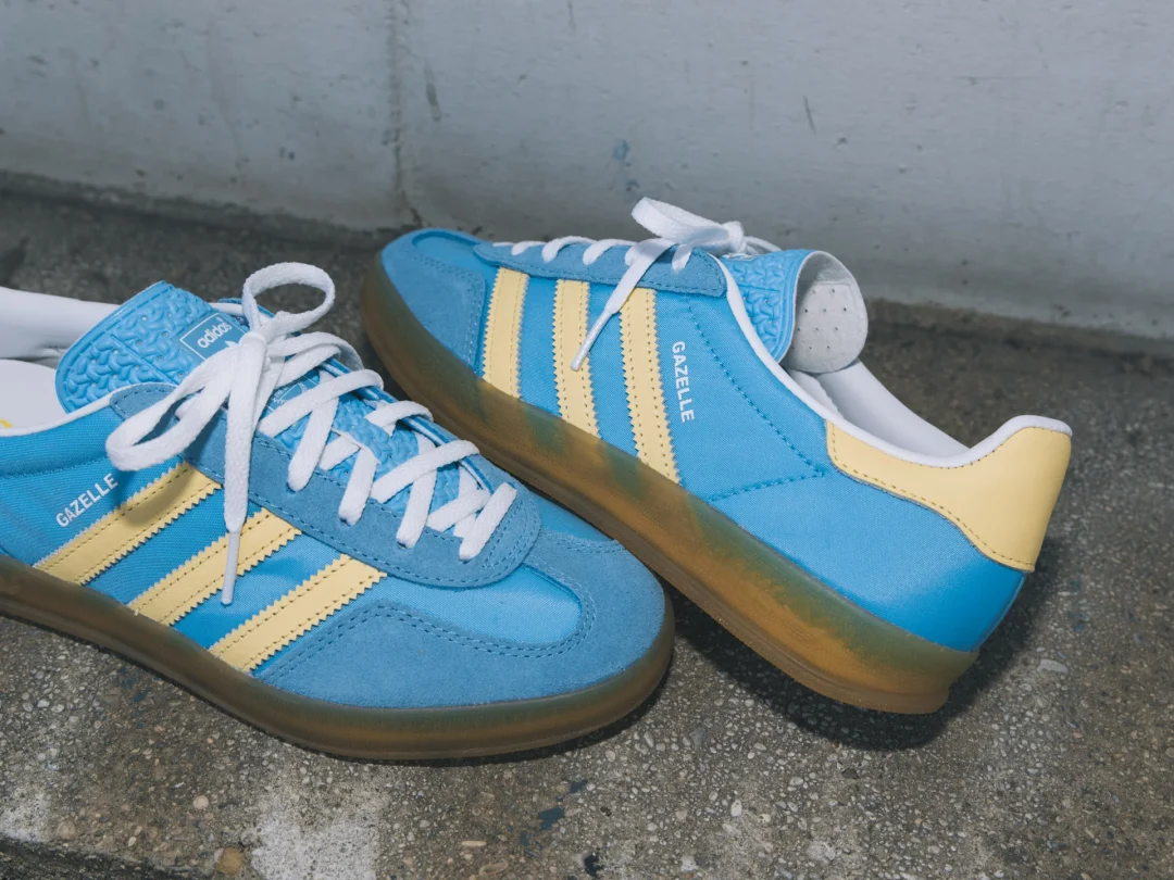 【2024年 3/28 発売】adidas Originals GAZELLE INDOOR “Blue Burst Yellow” (アディダス オリジナルス ガゼル インドア “ブルーバースとイエロー”) [IE2960]