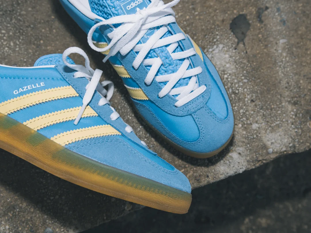 【2024年 3/28 発売】adidas Originals GAZELLE INDOOR “Blue Burst Yellow” (アディダス オリジナルス ガゼル インドア “ブルーバースとイエロー”) [IE2960]