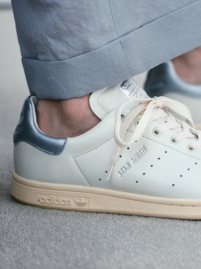 【2024年 4月下旬 発売】adidas Originals STAN SMITH LUX for EDIFICE/IENA “White/Silver” (アディダス オリジナルス スタンスミス フォー イエナ/エディフィス “ホワイト/シルバー”)