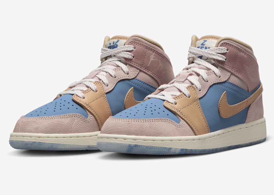 【2024年 夏 発売予定】NIKE GS AIR JORDAN 1 MID “Zen” (ナイキ エア ジョーダン 1 ミッド “禅/ゼン”) [FN7452-400]