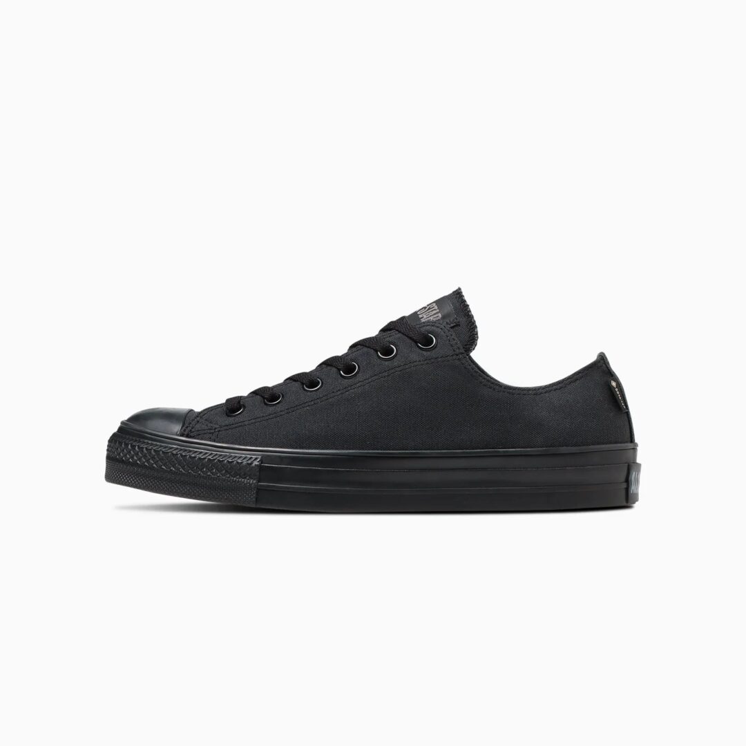 【2024年 3/12 発売】ゴアテックス素材を採用した CONVERSE ALL STAR (R) GORE-TEX OX/HI “Black/Monochrome” (コンバース オールスター)