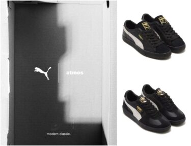 【2024年 3/15 発売】atmos × PUMA SUEDE VTG & PALERMO “Black” (アトモス プーマ スエード ヴィンテージ & パレルモ) [399988-01/399989-01]