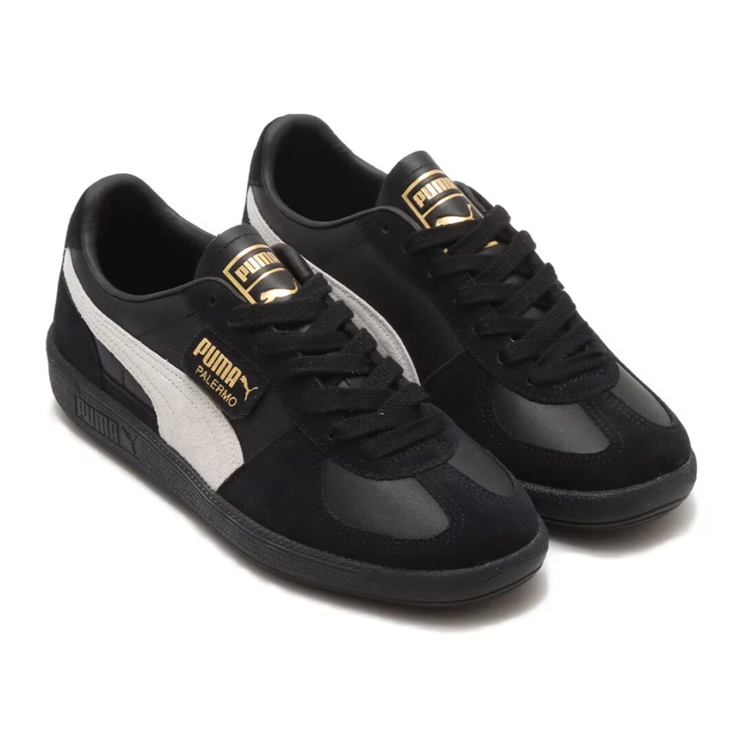 【2024年 3/15 発売】atmos × PUMA SUEDE VTG & PALERMO “Black” (アトモス プーマ スエード ヴィンテージ & パレルモ) [399988-01/399989-01]