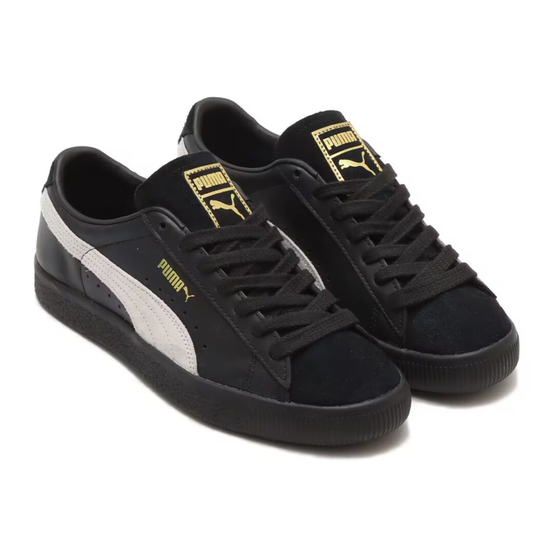 【2024年 3/15 発売】atmos × PUMA SUEDE VTG & PALERMO “Black” (アトモス プーマ スエード ヴィンテージ & パレルモ) [399988-01/399989-01]