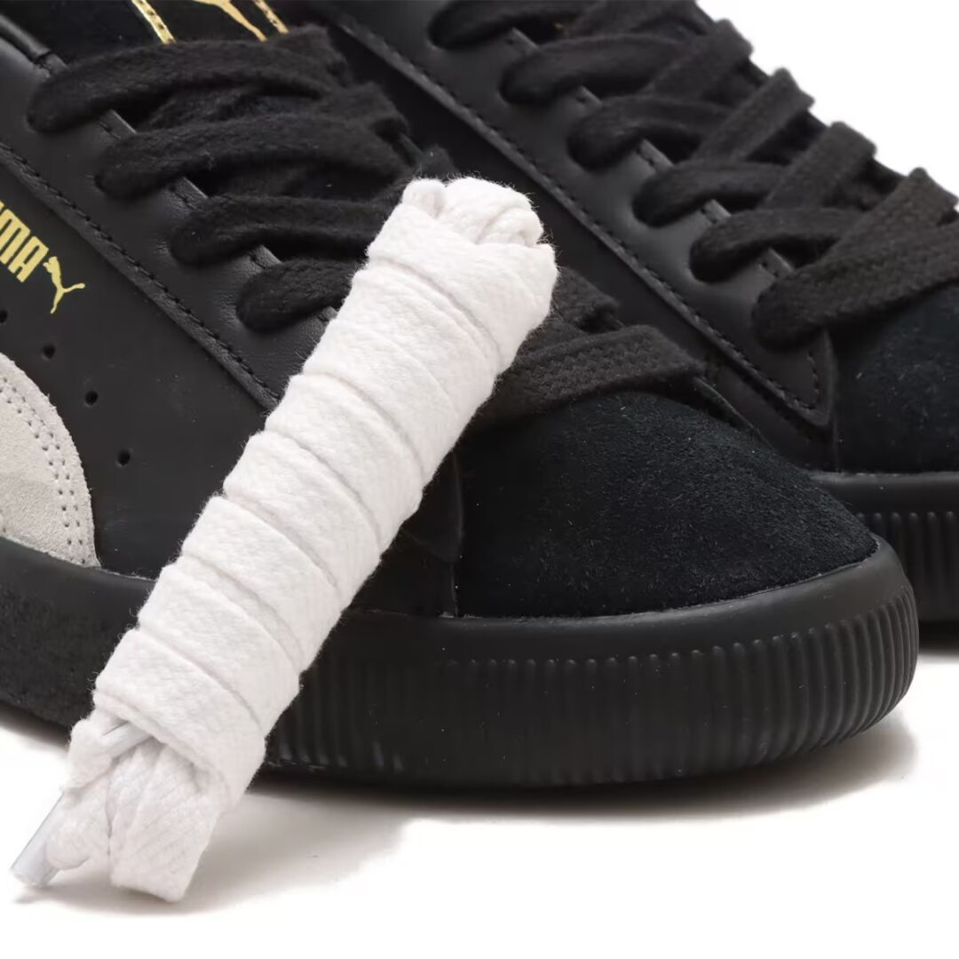 【2024年 3/15 発売】atmos × PUMA SUEDE VTG & PALERMO “Black” (アトモス プーマ スエード ヴィンテージ & パレルモ) [399988-01/399989-01]