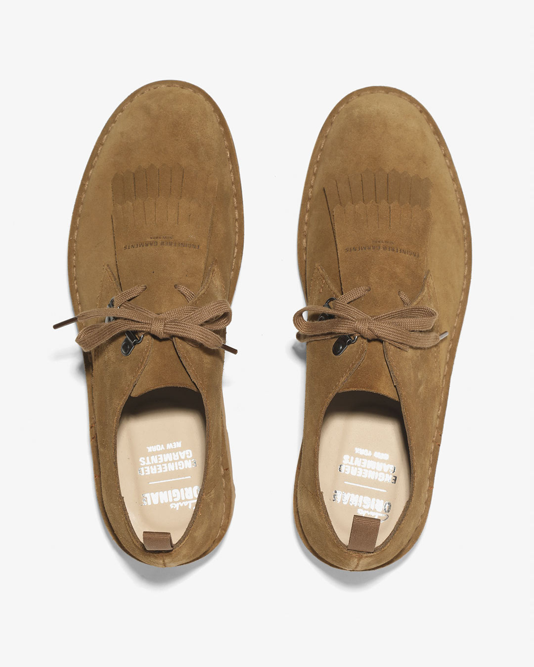 ENGINEERED GARMENTS x Clarks “DESERT KHAN”が2024年 3/15 発売 (エンジニアド ガーメンツ クラークス)