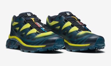 【海外発売】SALOMON XT-6 SKYLINE “Carbon/Sunny Lime” (サロモン スカイライン) [L47440400]