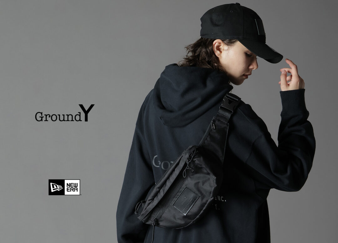 アドレスロゴを用いたGround Y × New Era SS24 Collectionが2024年 3/22 発売 (グラウンド ワイ ニューエラ)
