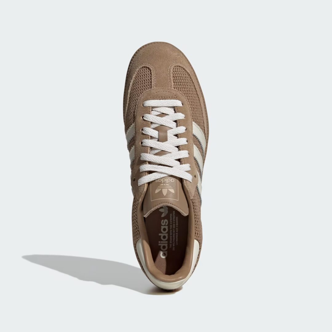 【海外発売】アディダス オリジナルス サンバ OG “カードボード/ホワイト/ブラウンデザート” (adidas Originals SAMBA OG “Cardboard/Chalk White/Brown Desert”) [IG1379]