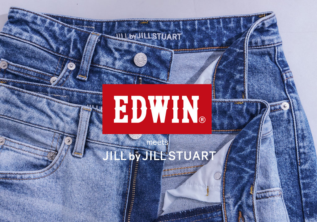 JILL by JILL STUART × EDWIN コラボデニムが2024年 4月中旬 発売 (ジル バイ ジル スチュアート エドウィン)
