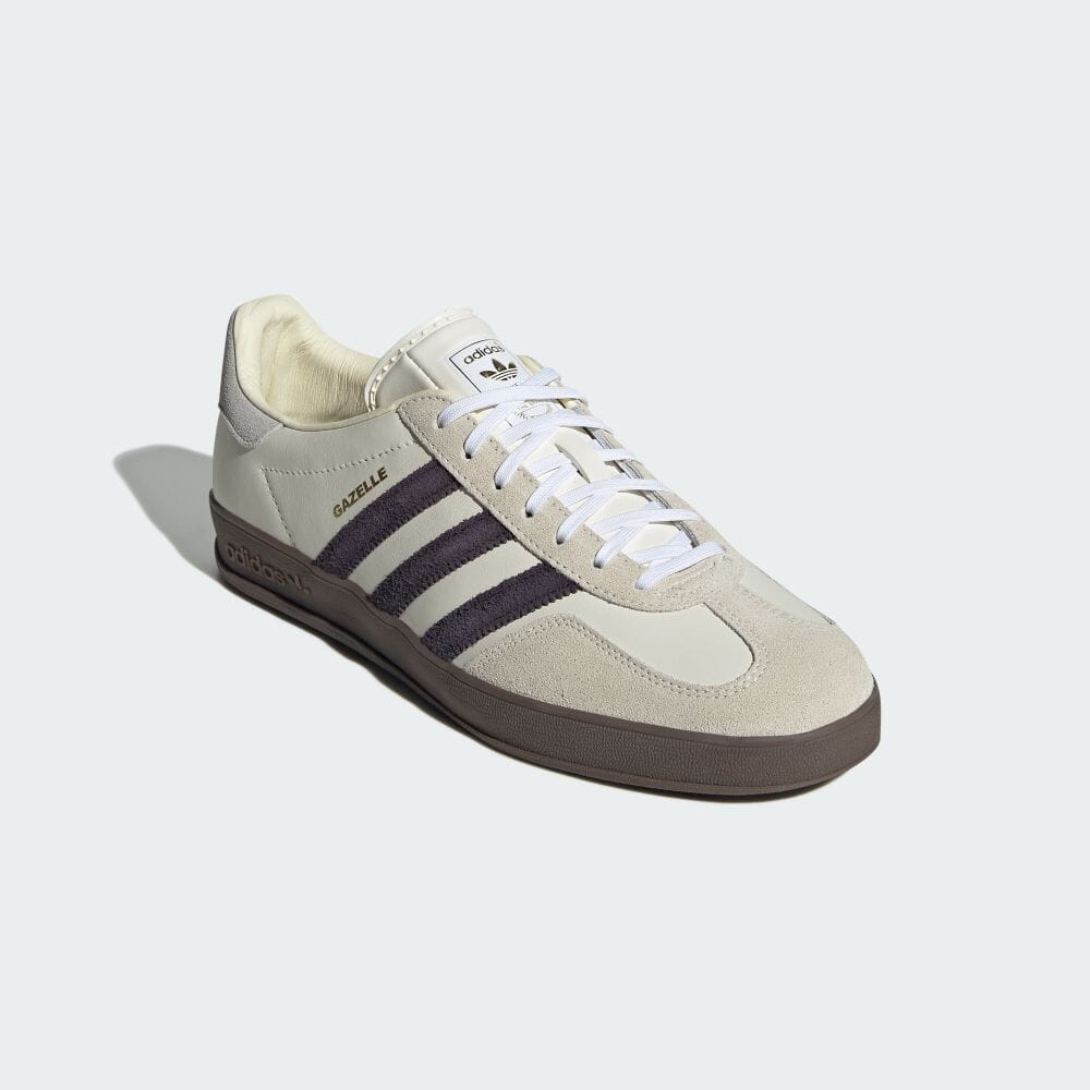 【2024年 4/4 発売】adidas Originals for emmi GAZELLE INDOOR “White/Black” (エミ アディダス オリジナルス ガゼル インドア “オフホワイト/オーロラブラック”) [IH8548]