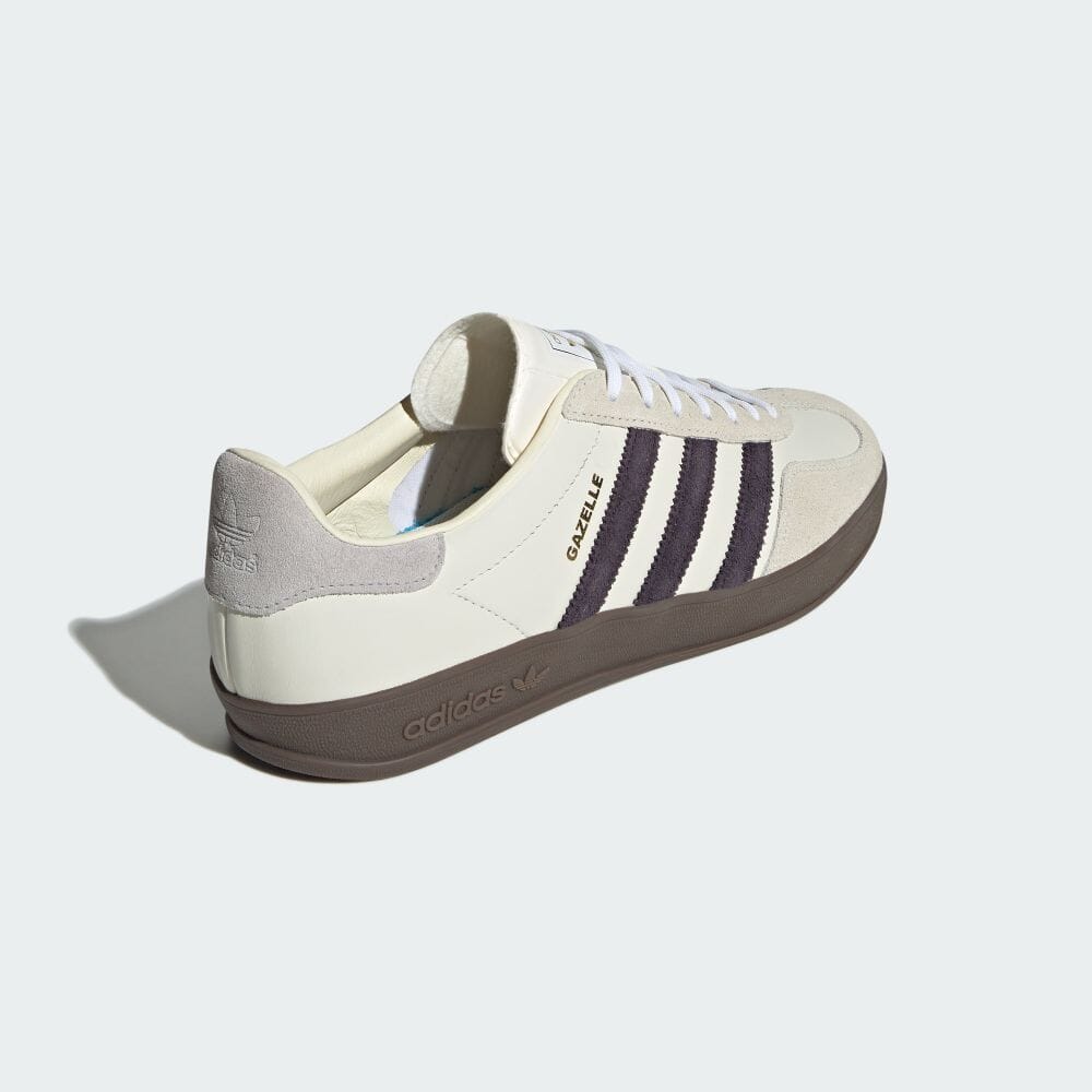 【2024年 4/4 発売】adidas Originals for emmi GAZELLE INDOOR “White/Black” (エミ アディダス オリジナルス ガゼル インドア “オフホワイト/オーロラブラック”) [IH8548]