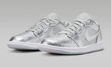 【2024年 4/18 発売】ナイキ エア ジョーダン 1 ロー SE  “メタリックシルバー/ウルフグレー” (NIKE AIR JORDAN 1 LOW SE “Metallic Silver/Wolf Grey”) [FN5030-001]