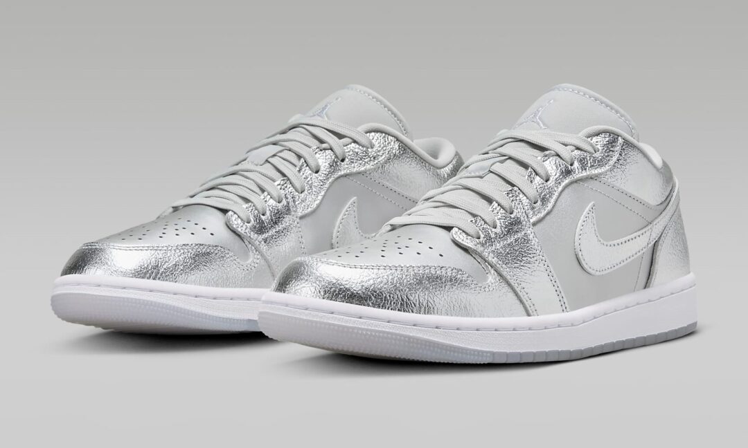 【2024年 4/1 発売】ナイキ エア ジョーダン 1 ロー SE "メタリックシルバー/ウルフグレー" (NIKE AIR JORDAN 1 LOW SE “Metallic Silver/Wolf Grey”) [FN5030-001]