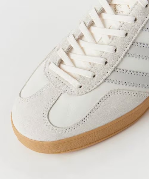 【2024年 3/21 発売】adidas Originals for BEAUTY&YOUTH GAZELLE INDOOR “White” (アディダス オリジナルス ビューティアンドユース ガゼル インドア “ホワイト”) [IH8547]