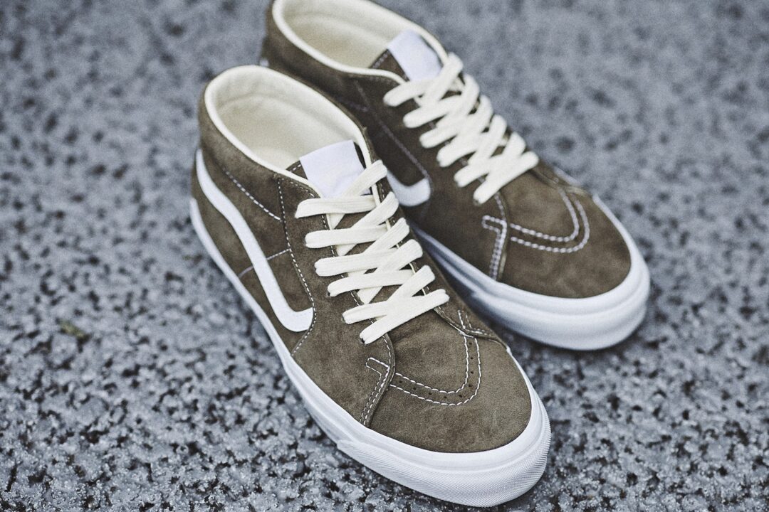 【2024年 4/2 発売】VANS PREMIUM “PIG SUEDE PACK 2nd” AUTHENTIC REISSUE 44 & SK8-MID REISSUE 83 (バンズ プレミアム オーセンティック スケートミッド)