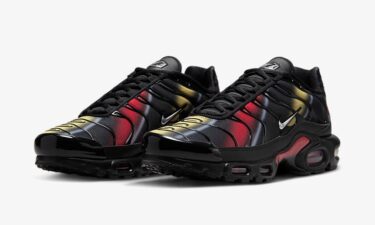 【2024年 5/1 発売】ナイキ エア マックス プラス "サターンレッド/サルサレッド" (NIKE AIR MAX PLUS “Saturn Gold/Salsa Red”) [HF9989-001]