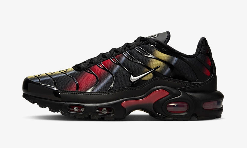 【2024年 5/1 発売】ナイキ エア マックス プラス “サターンレッド/サルサレッド” (NIKE AIR MAX PLUS “Saturn Gold/Salsa Red”) [HF9989-001]