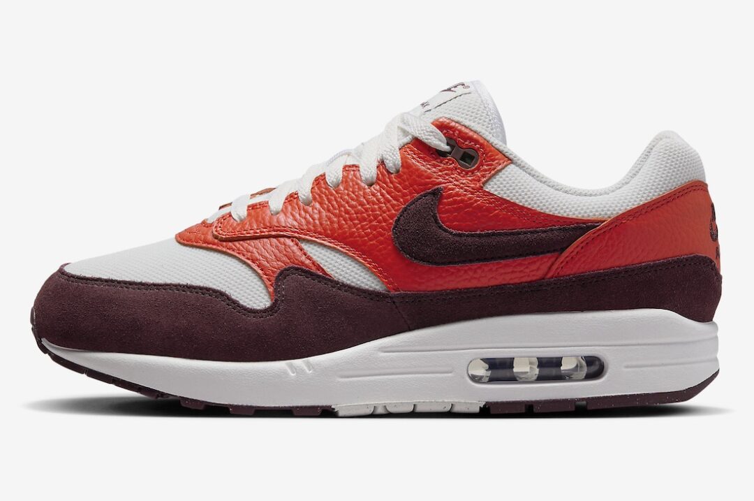 【2024年 3/25 発売】ナイキ エア マックス 1 “サミットホワイト/バーガンディークラッシュ” (NIKE AIR MAX 1 “Summit White/Burgundy Crush”) [FN6952-102]