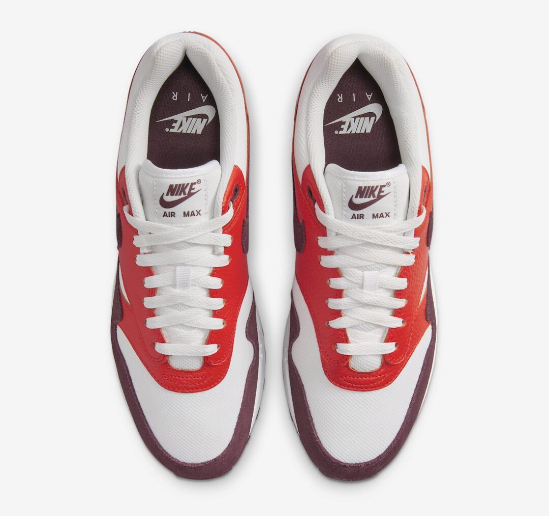 【2024年 3/25 発売】ナイキ エア マックス 1 “サミットホワイト/バーガンディークラッシュ” (NIKE AIR MAX 1 “Summit White/Burgundy Crush”) [FN6952-102]