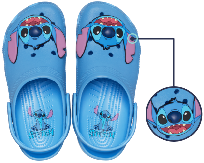 【2024年 3/21 発売】スティッチ × クロックス コラボレーション (stitch crocs)