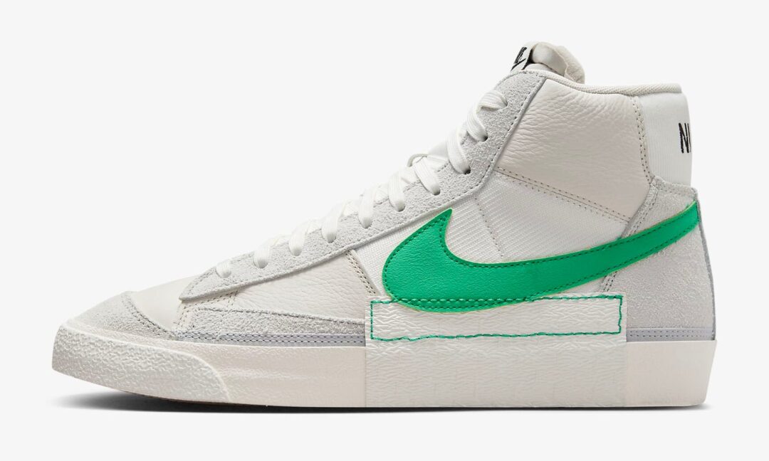 【海外発売】ナイキ ブレーザー ミッド プロクラブ “サミットホワイト/スタジアムグリーン” (NIKE BLAZER MID PRO CLUB “Summit White/Stadium Green”) [DQ7673-004]