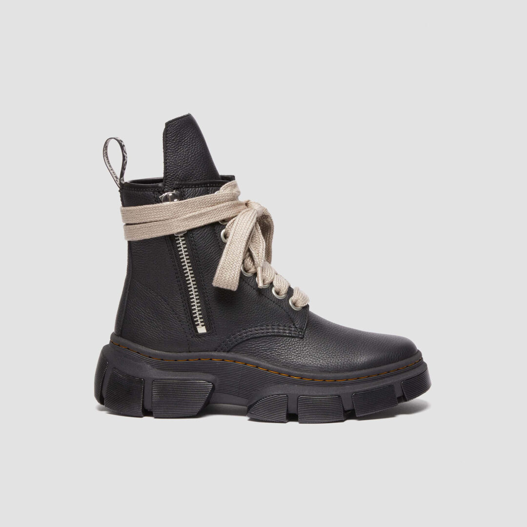 Dr. Martens x RICK OWENS 2024 S/S コラボ第2弾 “Calf Length Boot/Jumbo Lace Boot”が3/7 発売 (ドクターマーチン リック オウエンス 2024年 春夏)