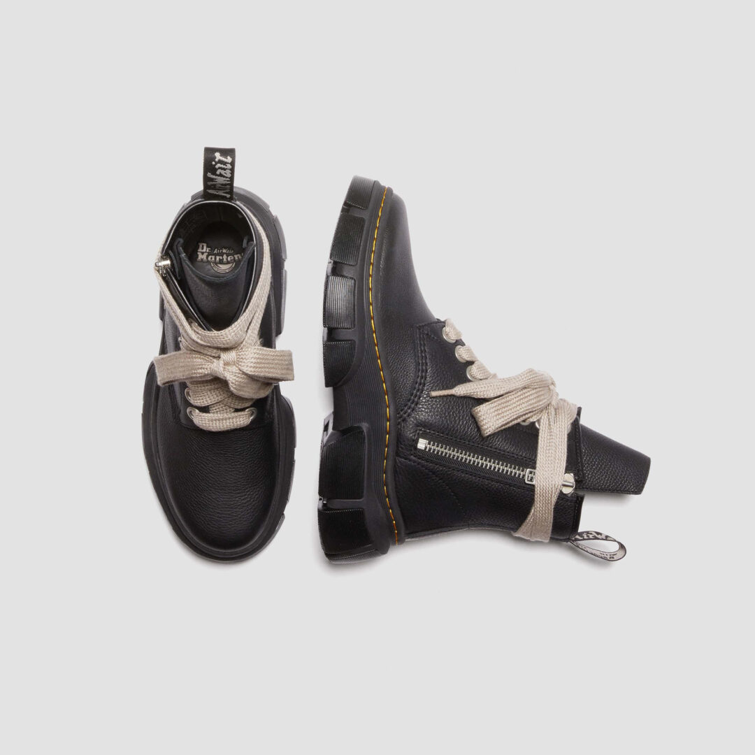 Dr. Martens x RICK OWENS 2024 S/S コラボ第2弾 “Calf Length Boot/Jumbo Lace Boot”が3/7 発売 (ドクターマーチン リック オウエンス 2024年 春夏)