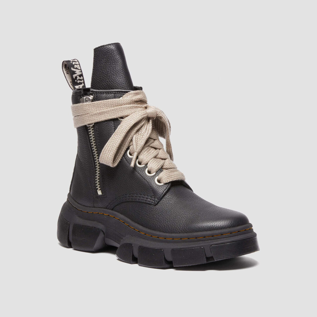 Dr. Martens x RICK OWENS 2024 S/S コラボ第2弾 “Calf Length Boot/Jumbo Lace Boot”が3/7 発売 (ドクターマーチン リック オウエンス 2024年 春夏)