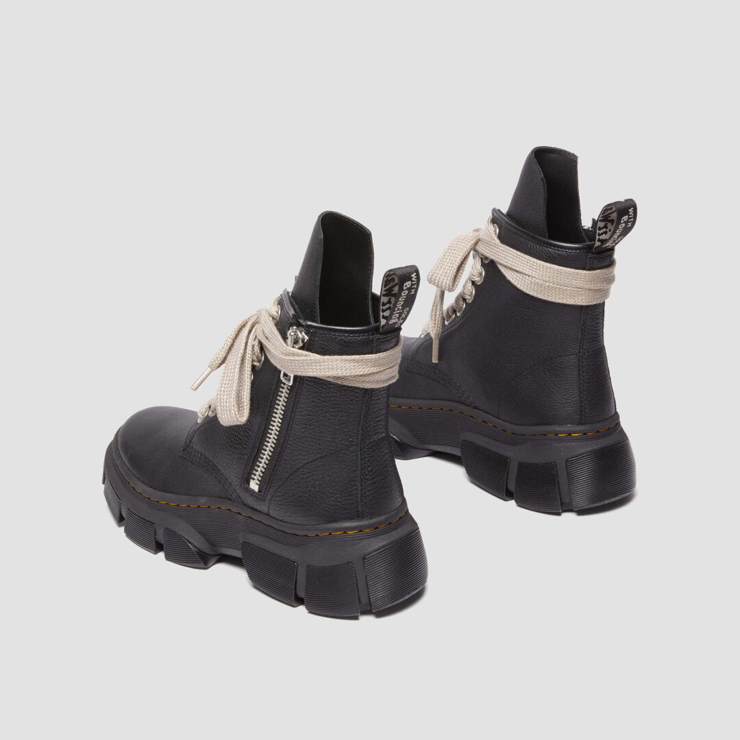 Dr. Martens x RICK OWENS 2024 S/S コラボ第2弾 “Calf Length Boot/Jumbo Lace Boot”が3/7 発売 (ドクターマーチン リック オウエンス 2024年 春夏)