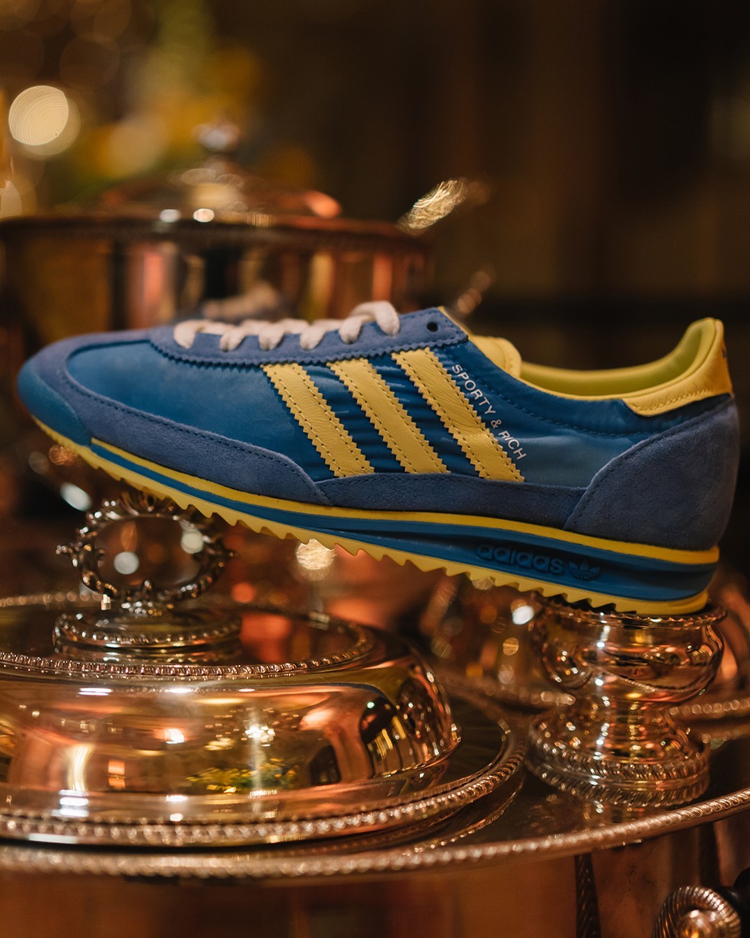 【2024年 11/26 発売】SPORTY & RICH × adidas Originals SL 72 2024 FW (スポーティーアンドリッチ アディダス オリジナルス) [JH6701/JH6702]