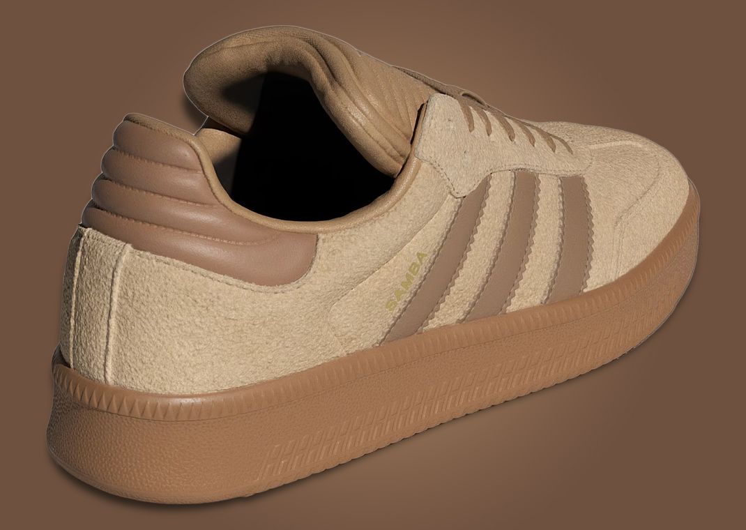 【2024年 4/10 発売】アディダス オリジナルス サンバ XLG “ウィート/ガム” (adidas Originals SAMBA XLG “Wheat/Gum”) [IG6289]