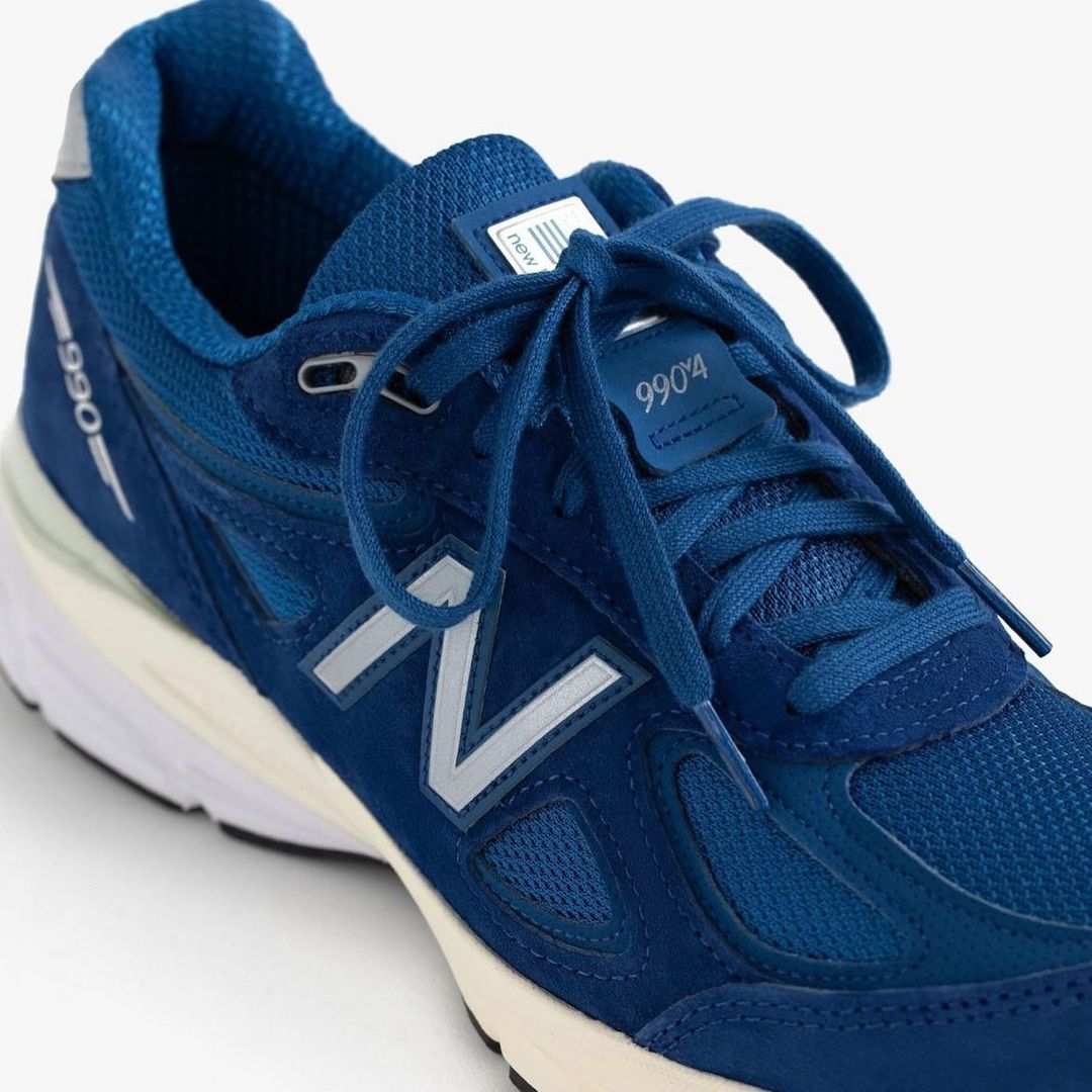 【2024年 3/15 発売】Aimé Leon Dore × New Balance M990v4 “Navy” Made in USA (エメ レオン ドレ ニューバランス メイドインUSA)