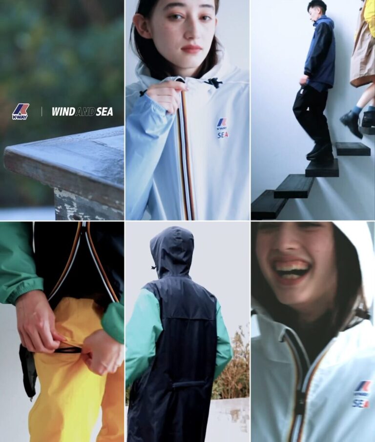 2024年 3/9 発売】WIND AND SEA × K-WAY (ウィンダンシー ケーウェイ
