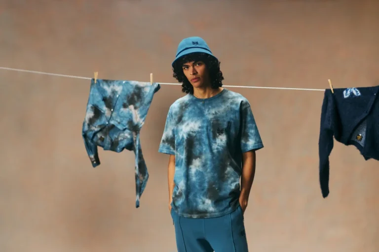 END. Clothing別注Needles インディゴウォシュ バケットハット END. Clothing別注Needles インディゴウォシュ バケットハット