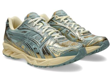 【2024年 発売予定】ASICS GEL-KAYANO 14 Pre-Worn “Pure Gold/Cold Moss” (アシックス ゲルカヤノ) [1203A476.200]