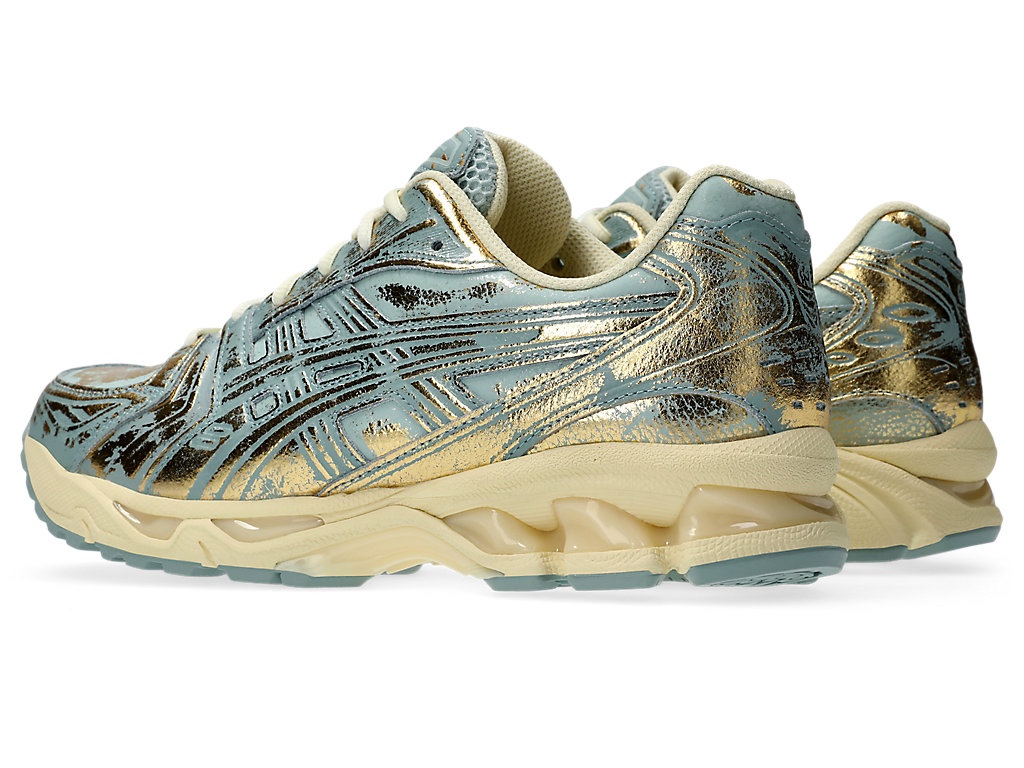 【2024年 発売予定】ASICS GEL-KAYANO 14 Pre-Worn “Pure Gold/Cold Moss” (アシックス ゲルカヤノ) [1203A476.200]