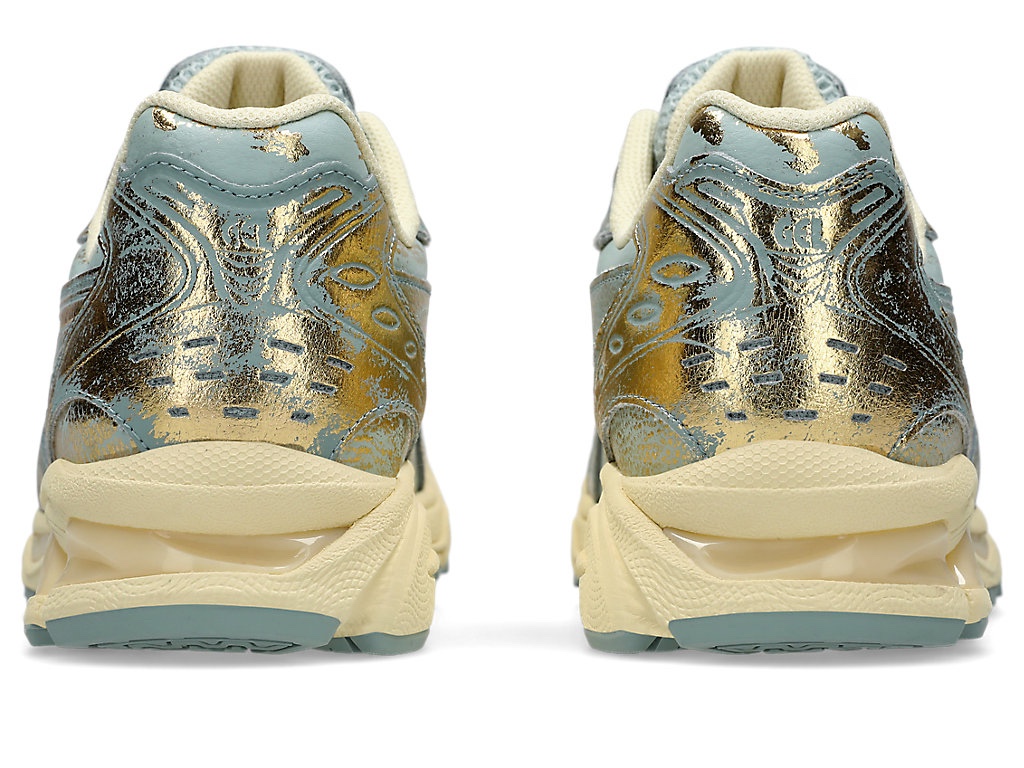 【2024年 9/19 発売】ASICS GEL-KAYANO 14 AGED METAL PACK “Pure Gold/Cold Moss” (アシックス ゲルカヤノ) [1203A476.200]