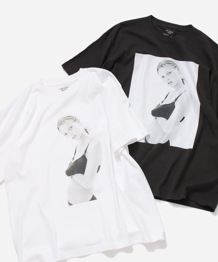 【2024年 4/11 発売】「Kate moss/ケイト・モス」をプリントしたBIOTOP “KateMoss by David Sims” TEE 2024年春夏モデルが予約販売 (ビオトープ)