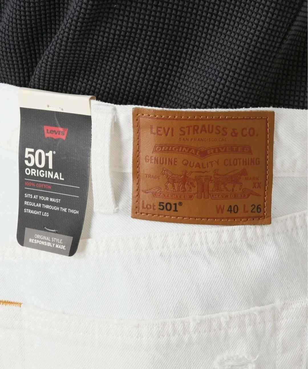 【2024年 4月下旬発売】JOURNAL STANDARD × LEVI’S 別注 501 “White” (ジャーナルスタンダード リーバイス “ホワイト”)