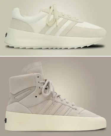 【2024年 4/3 発売】adidas Fear of God Athletics "LOS ANGELES - Pale Yellow" & "86 HI - Sesame" (アディダス フィア オブ ゴッド アスレチックス) [IH2275/IF6683]