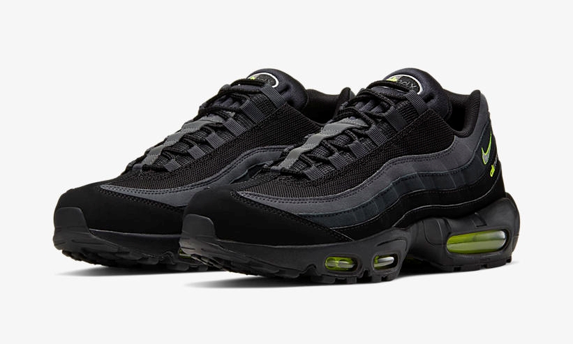 【2024年 ホリデーシーズン 発売予定】NIKE AIR MAX 95 “Retro Logo/Black/Volt” (ナイキ エア マックス 95 “レトロ/ブラック/ボルト”) [CV1635-002]