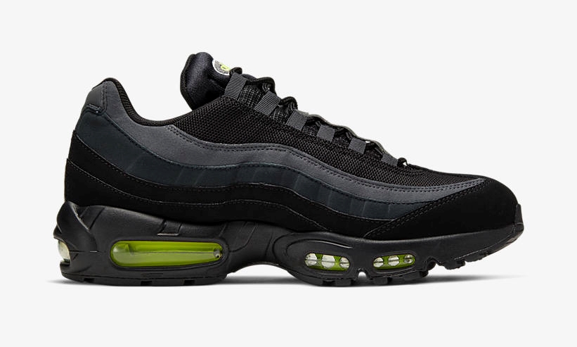 【2024年 ホリデーシーズン 発売予定】NIKE AIR MAX 95 “Retro Logo/Black/Volt” (ナイキ エア マックス 95 “レトロロゴ/ブラック/ボルト”) [CV1635-002]