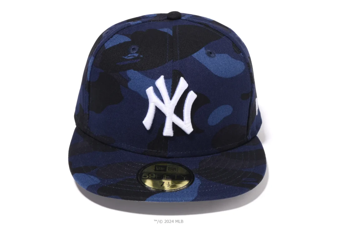 A BATHING APE × MLB × New Era コラボキャップが2024年 3/9 発売 (ア ベイシング エイプ エムエルビー ニューエラ)